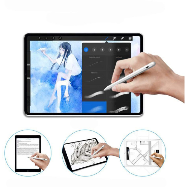 Rysik Do iPad Tech-Protect Digital Stylus Biały