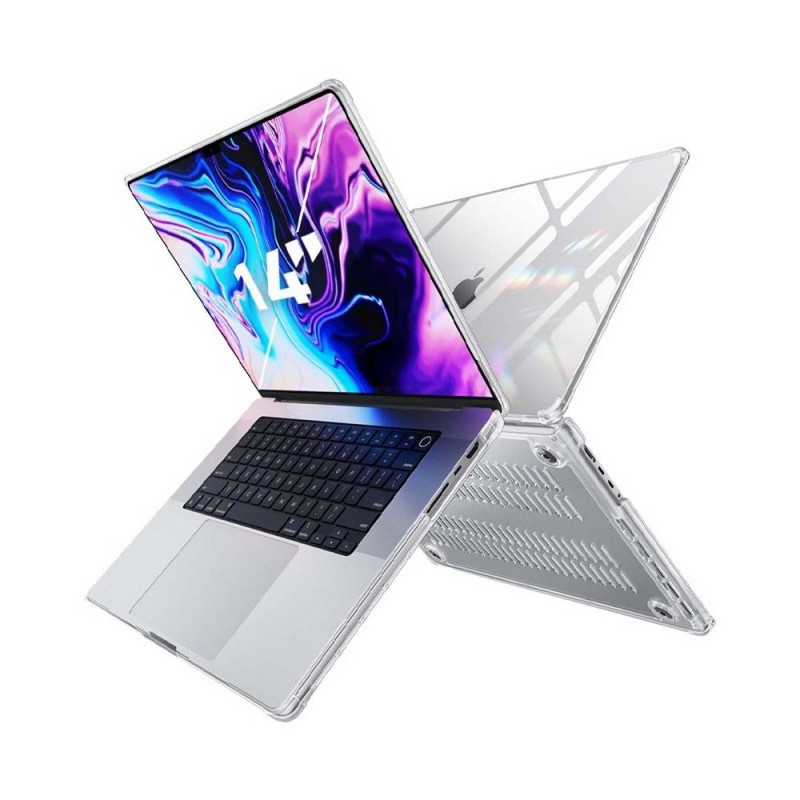 Etui Do MacBook Pro 14 2021 - 2023 Supcase Unicorn Beetle Clear Przezroczysty