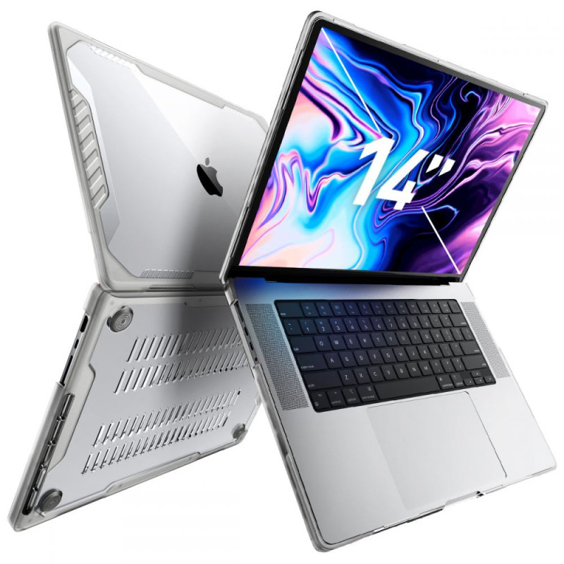 Etui Do MacBook Pro 14 2021 - 2023 Supcase Unicorn Beetle Przezroczysty