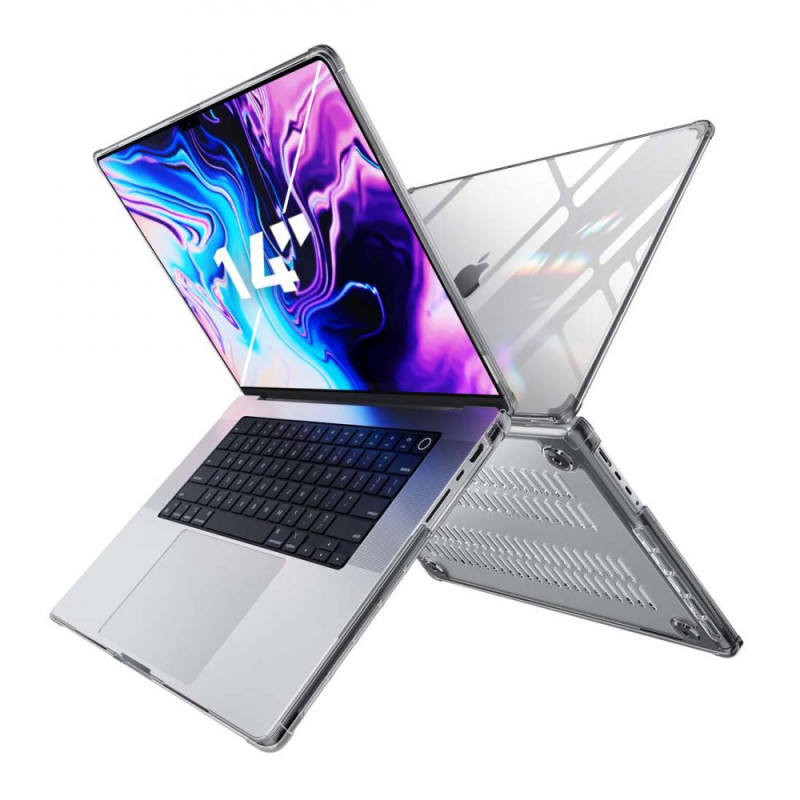 Etui Do MacBook Pro 14 2021 - 2023 Supcase Unicorn Beetle Clear Czarny