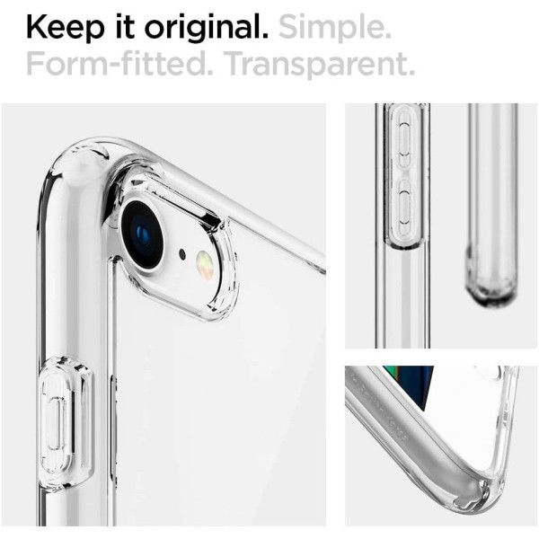 Etui Do iPhone 7 / 8 / SE 2020 / 2022 Spigen Ultra Hybrid Przezroczysty