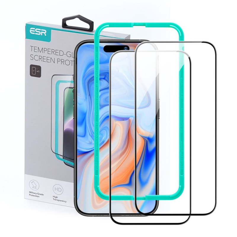 2x Szkło Hartowane ESR Tempered Glass iPhone 15