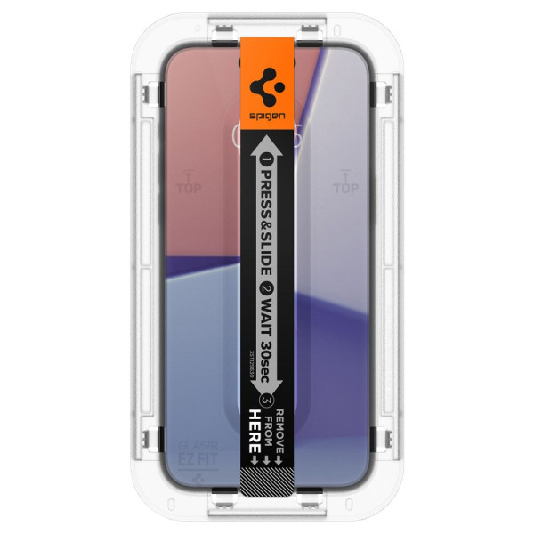 Szkło Hartowane Do iPhone 15 Clearspigen Glas.Tr " Ez Fit "