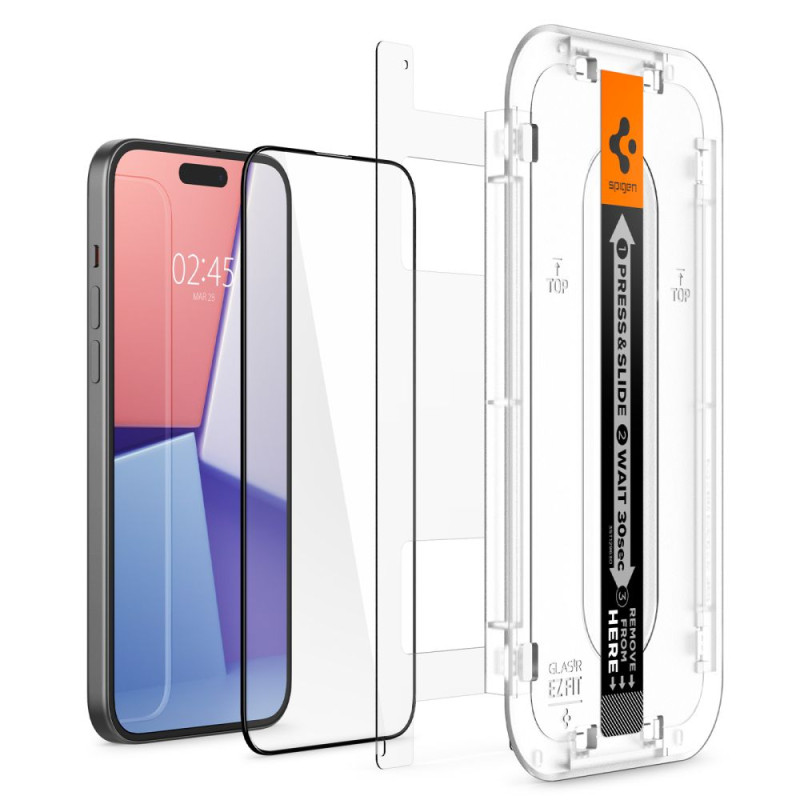 Szkło Hartowane Do iPhone 15 Spigen Glas.Tr "...