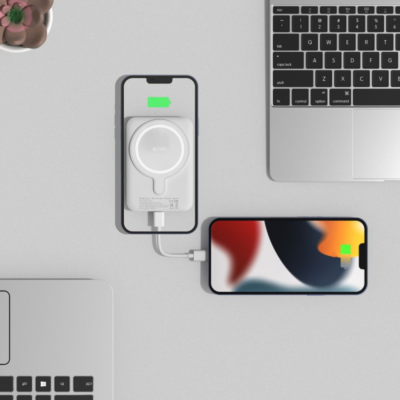 Powerbank 5000 mAh Tech-Protect PB10 Lifemag...