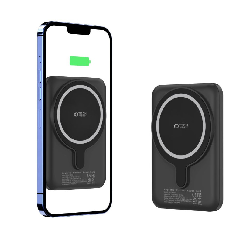 Powerbank 5000 mAh Tech-Protect PB10 Lifemag...