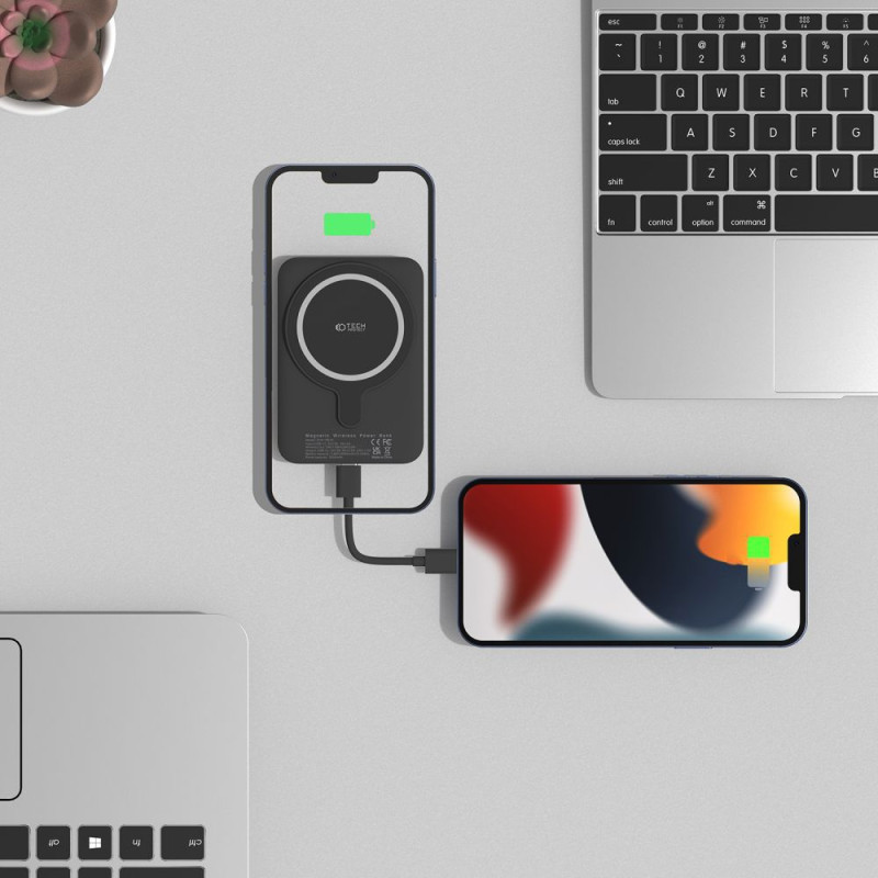 Powerbank 5000 mAh Tech-Protect PB10 Lifemag...