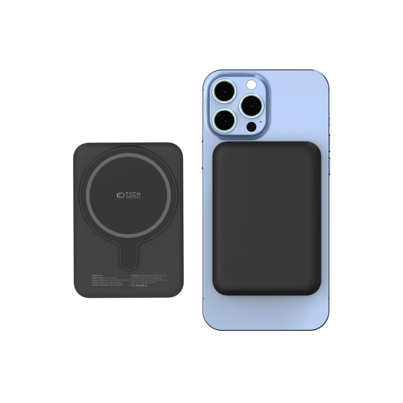 Powerbank 10000 mAh Tech-Protect PB11 Lifemag...