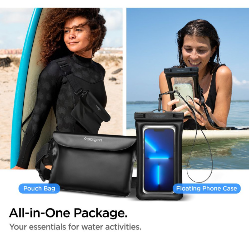 Etui Wodoodporne Spigen A621 Czarny