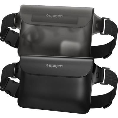 2x Etui Wodoodporne Spigen A620 Czarny