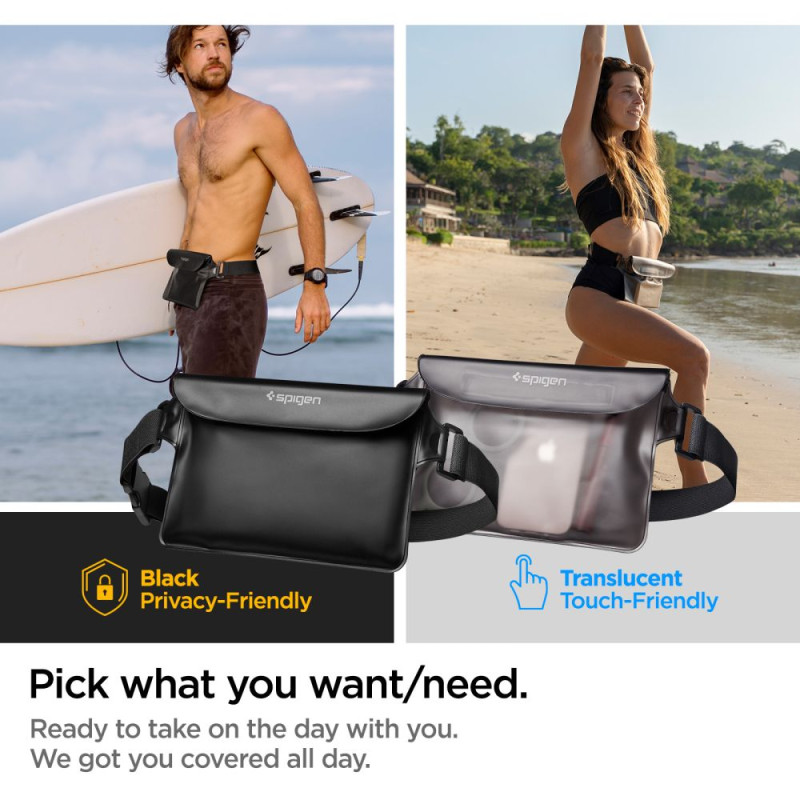 Etui Wodoodporne Spigen A620 Czarny