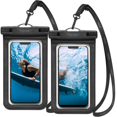 2x Etui Wodoodporne Spigen A601 Czarny