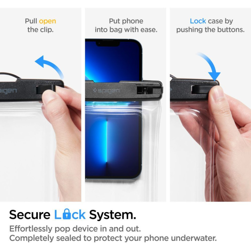 Etui Wodoodporne Spigen A610 Przezroczysty