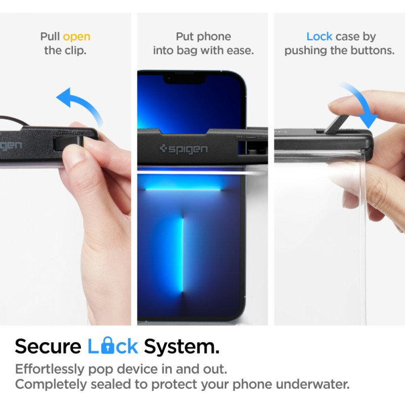 Etui Wodoodporne Spigen A601 Przezroczysty