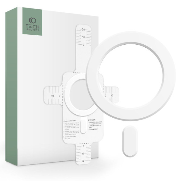 Adapter Do Ładowania Bezprzewodowego Tech-Protect Biały