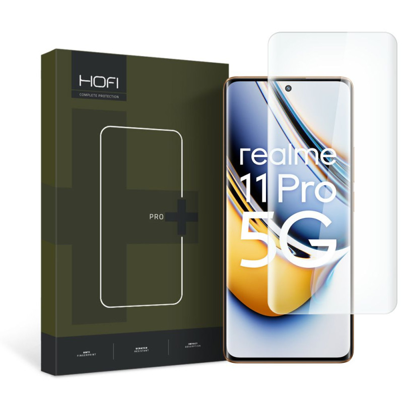 Szkło Hartowane Hofi UV Glass Pro+ Realme 11 Pro 5G / 11 Pro+ Plus 5G