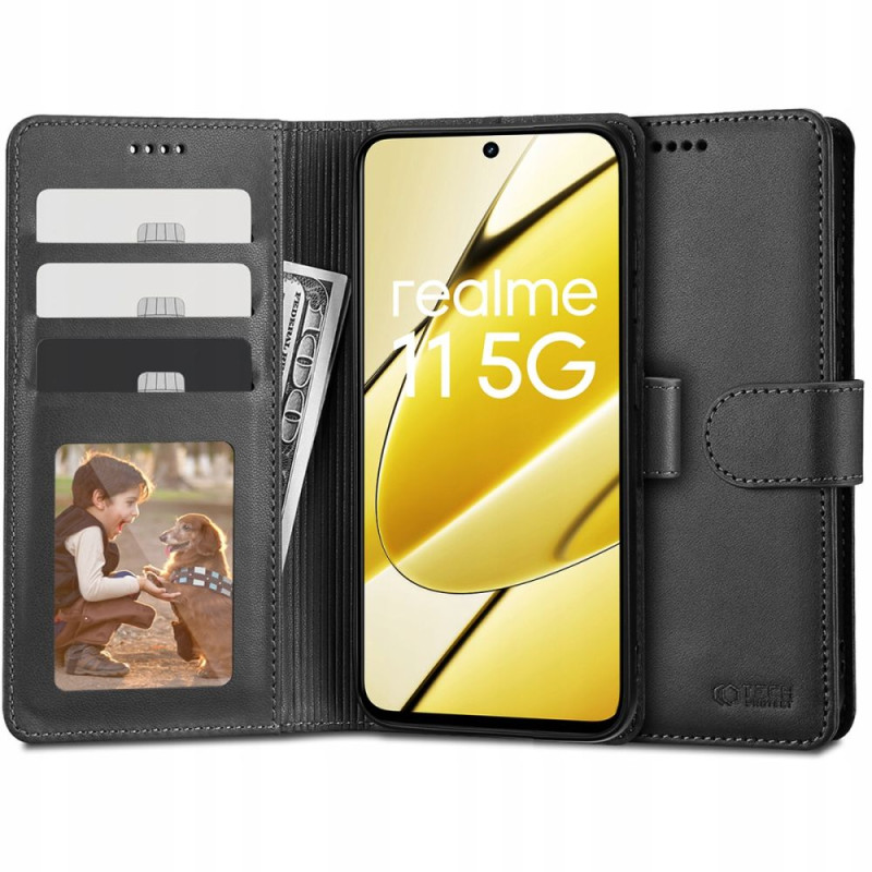 Etui Do Realme 11 5G Tech-Protect Wallet Czarny
