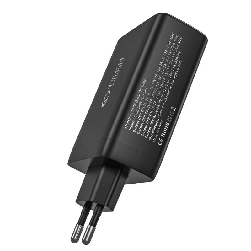 Ładowarka Sieciowa Tech-Protect NC100W-Gan 4 -...
