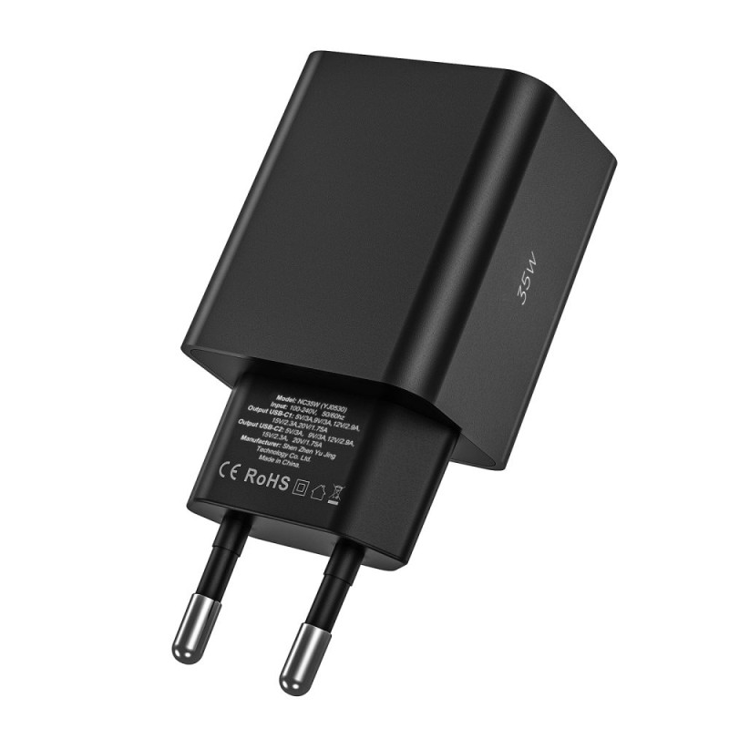 Ładowarka Sieciowa Tech-Protect C35W 2 - Porty...