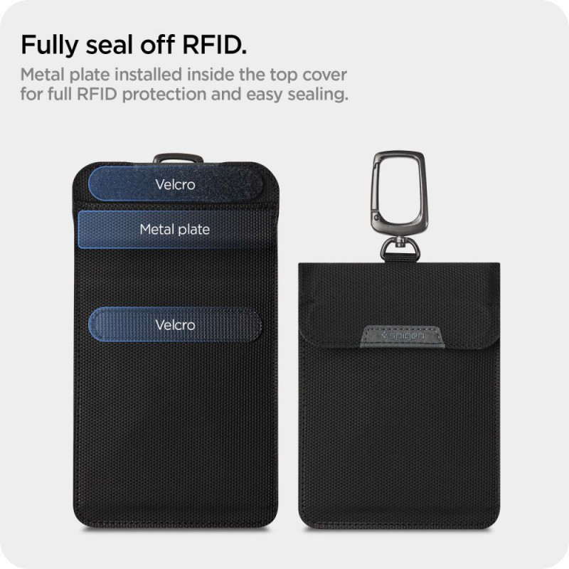 Klatka Faradaya Spigen Pouch Keyless RFID...