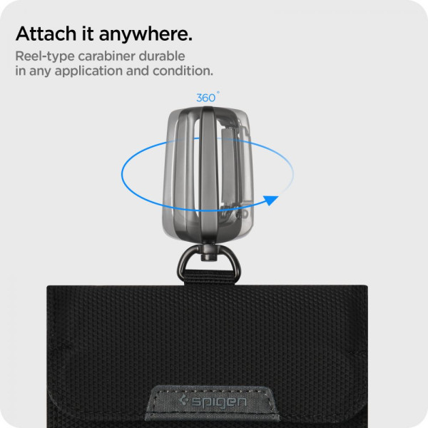 Klatka Faradaya Spigen Pouch Keyless RFID Signal Blocker Czarny