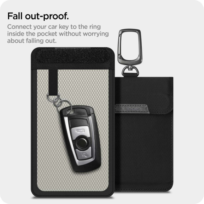 Klatka Faradaya Spigen Pouch Keyless RFID...
