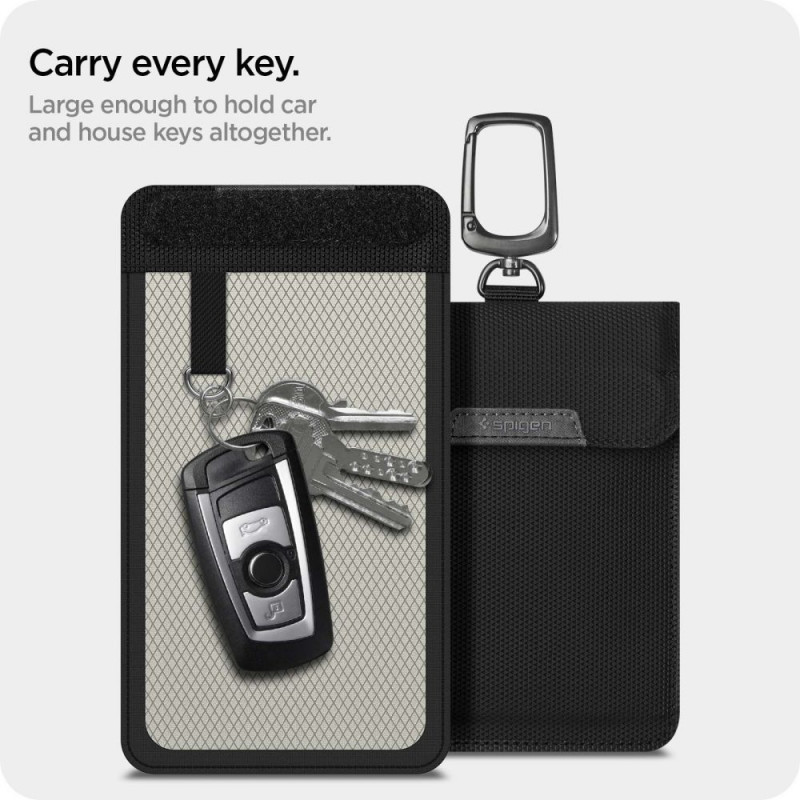 Klatka Faradaya Spigen Pouch Keyless RFID...