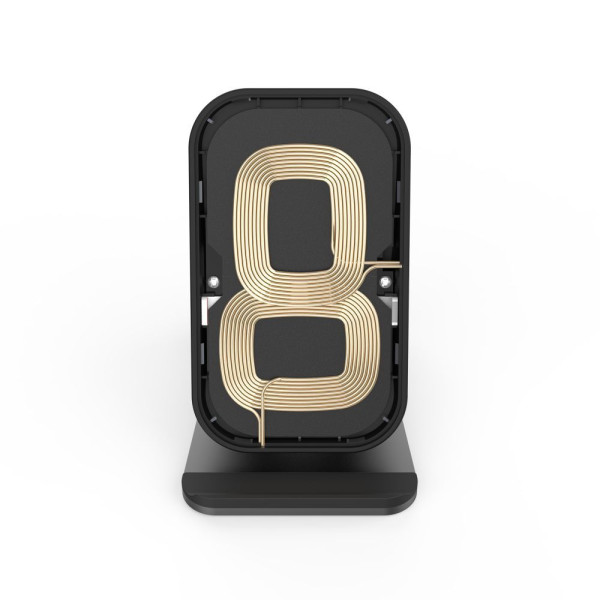 Stojak Z Ładowarką Indukcyjną Tech-Protect QI15 W-S1 Czarny