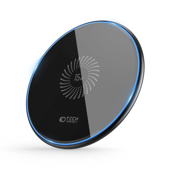 Ładowarka Bezprzewodowa Tech-Protect QI15 W-C1 Czarny