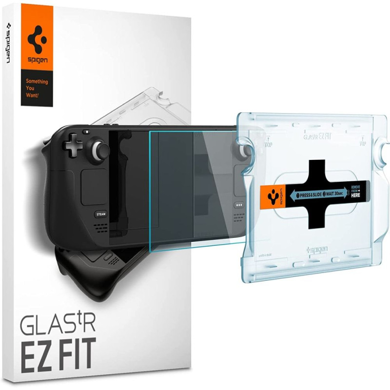 Szkło Hartowane Spigen Glas.Tr " Ez Fit " Steam Deck