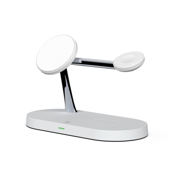 Ładowarka Indukcyjna MagSafe 3w1 Tech-Protect A12 Biały