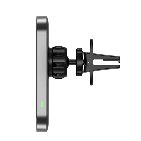 Uchwyt Samochodowy Na Telefon Z Ładowarką Indukcyjną MagSafe Tech-Protect CW19 Czarny