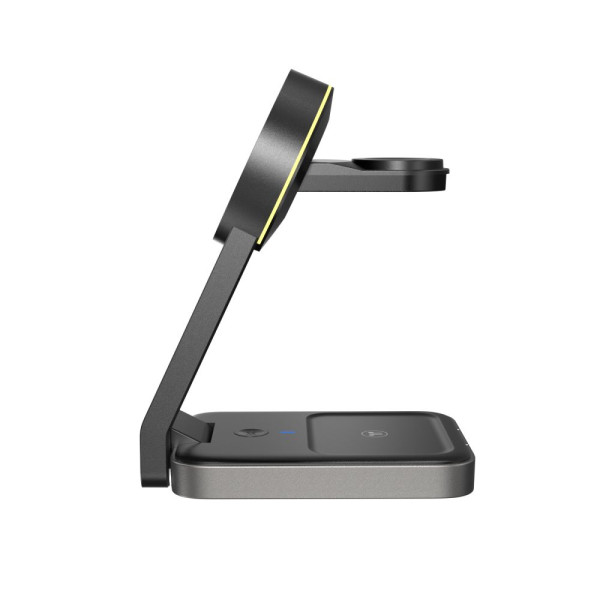 Ładowarka Bezprzewodowa 3w1 MagSafe Tech-Protect QI15 W-A28 Czarny