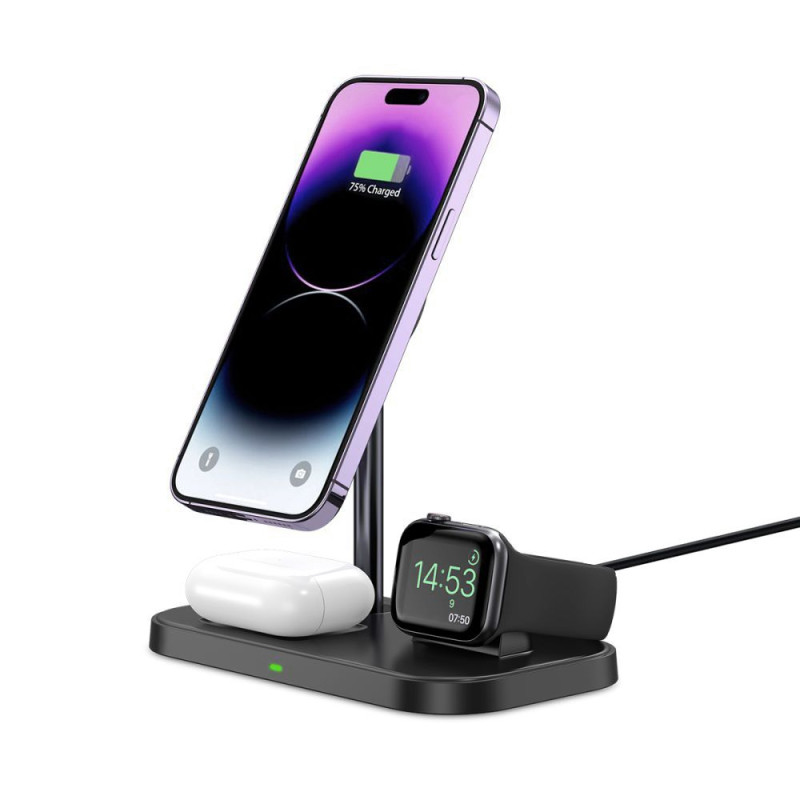 Ładowarka 3w1 MagSafe Tech-Protect QI15 W A22...
