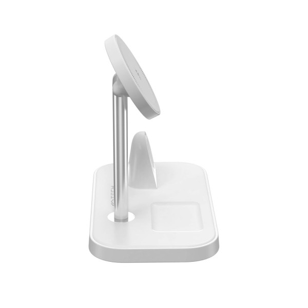 Ładowarka 3w1 MagSafe Tech-Protect QI15 W-A22 Biały