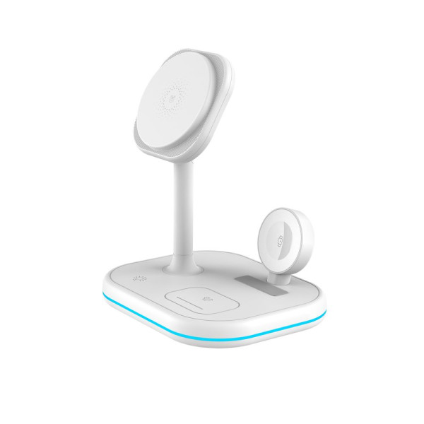 Ładowarka 3w1 MagSafe Tech-Protect QI15 W-A27 Biały