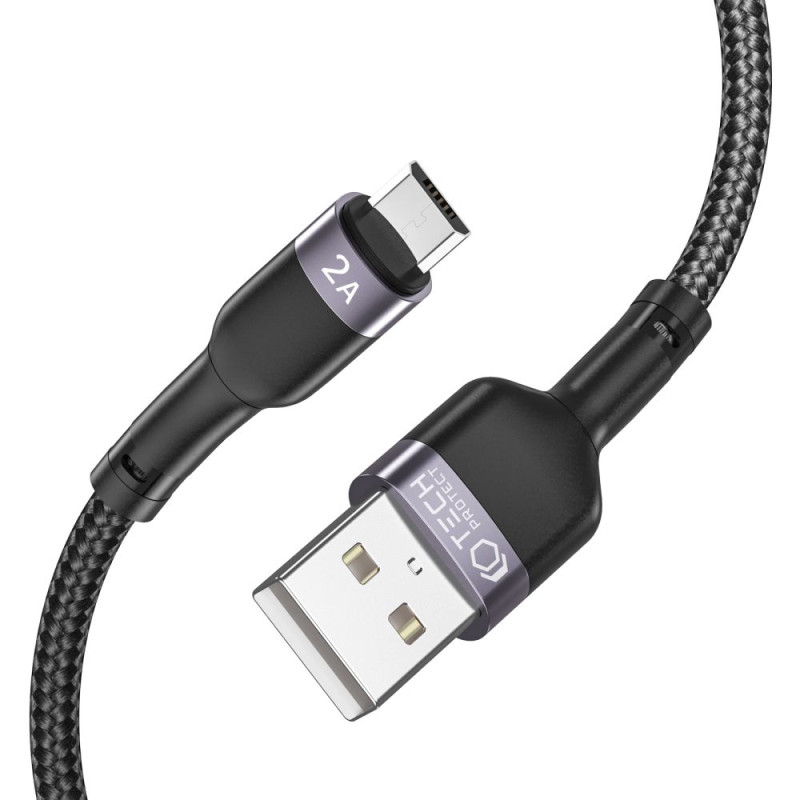 Kabel USB / Micro-USB 2.4A 100 cm Tech-Protect...