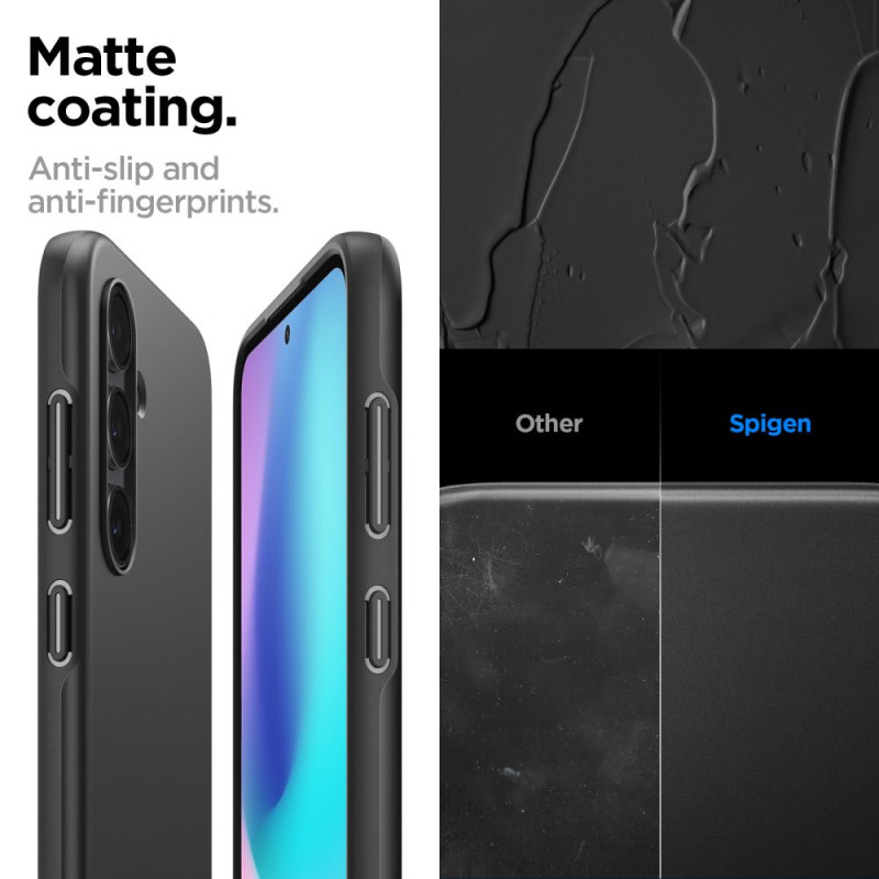 Etui Do Galaxy S23 FESpigen Thin Fit Czarny