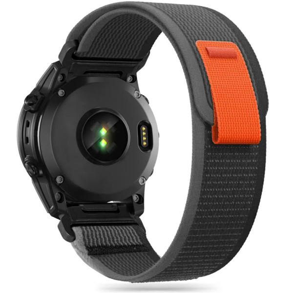 Pasek Do Garmin Fenix 3 / 5X / 3HR / 5X Plus / 6X / 6X Pro / 7X Tech-Protect Nylon Czarny