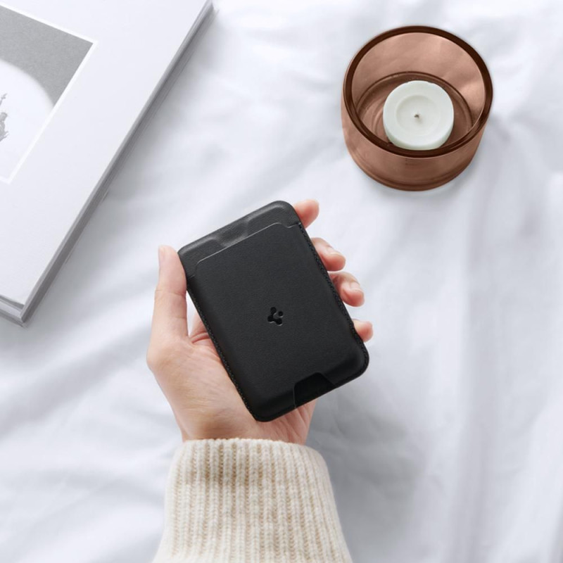 Etui Na Karty Spigen Valentinus MagSafe Czarny