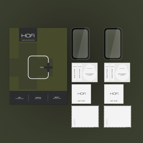 2x Szkło Hybrydowe Hofi Hybrid Pro+ Xiaomi Smart Band 8 Active