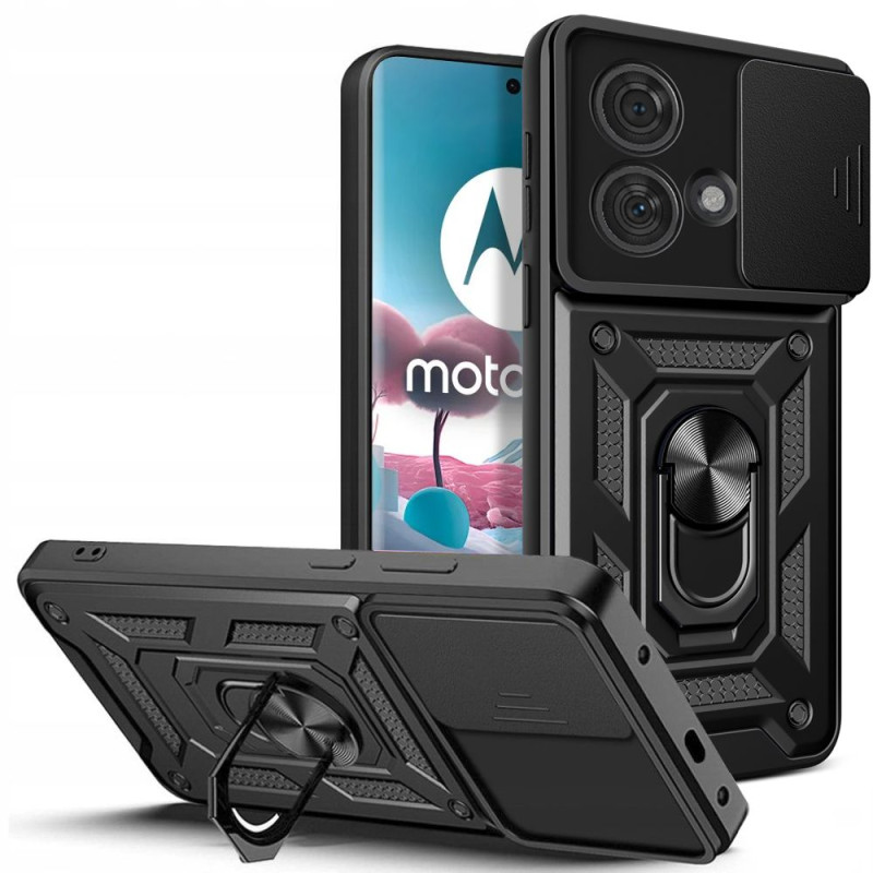 Etui Do Motorola Edge 40 Neo Tech-Protect Camshield Pro Czarny