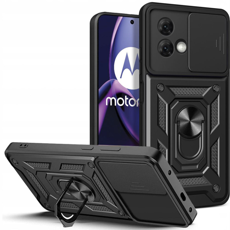 Etui Do Motorola Moto G84 5G Tech-Protect Camshield Pro Czarny