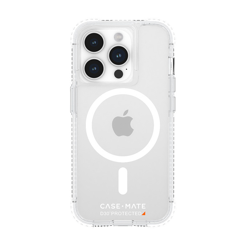 Etui Do iPhone 15 Pro Case-Mate Ultra Tough Plus D3O MagSafe Przezroczysty