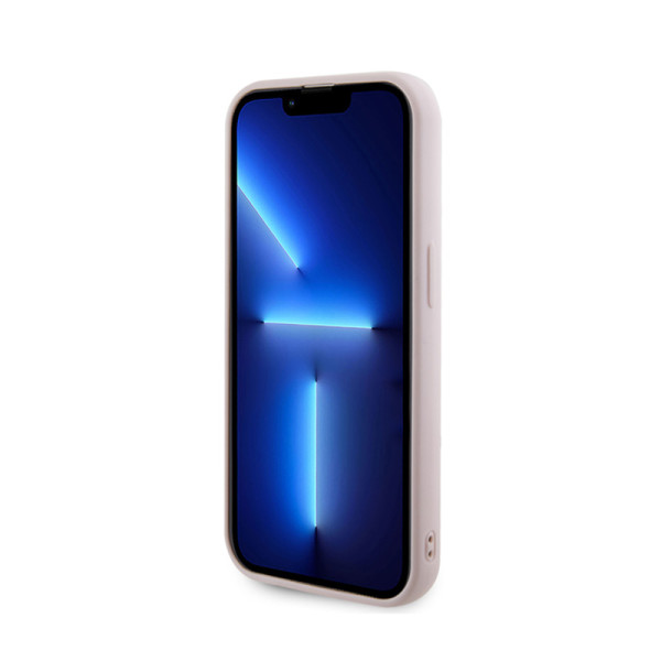 Etui Do iPhone 15 Pro Max Guess Quilted Metal Logo Różowy