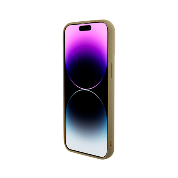Etui Do iPhone 15 Pro Max Guess Disco Metal Script Złoty