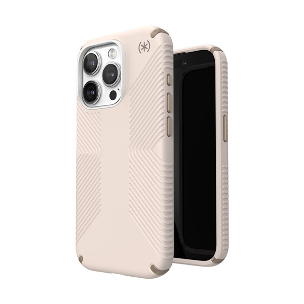 Etui Do iPhone 15 Pro Speck Presidio2 Grip Beżowy