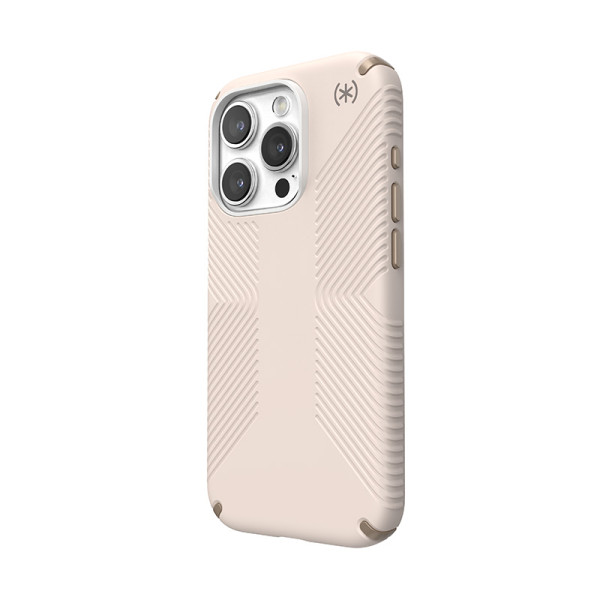 Etui Do iPhone 15 Pro Speck Presidio2 Grip Beżowy