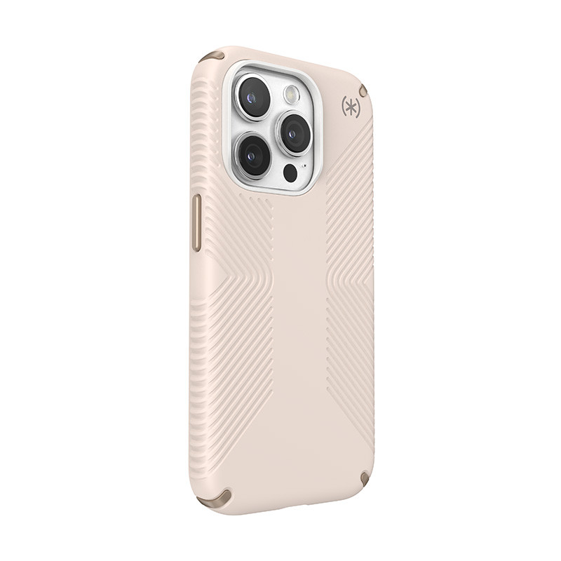 Etui Do iPhone 15 Pro Speck Presidio2 Grip Beżowy