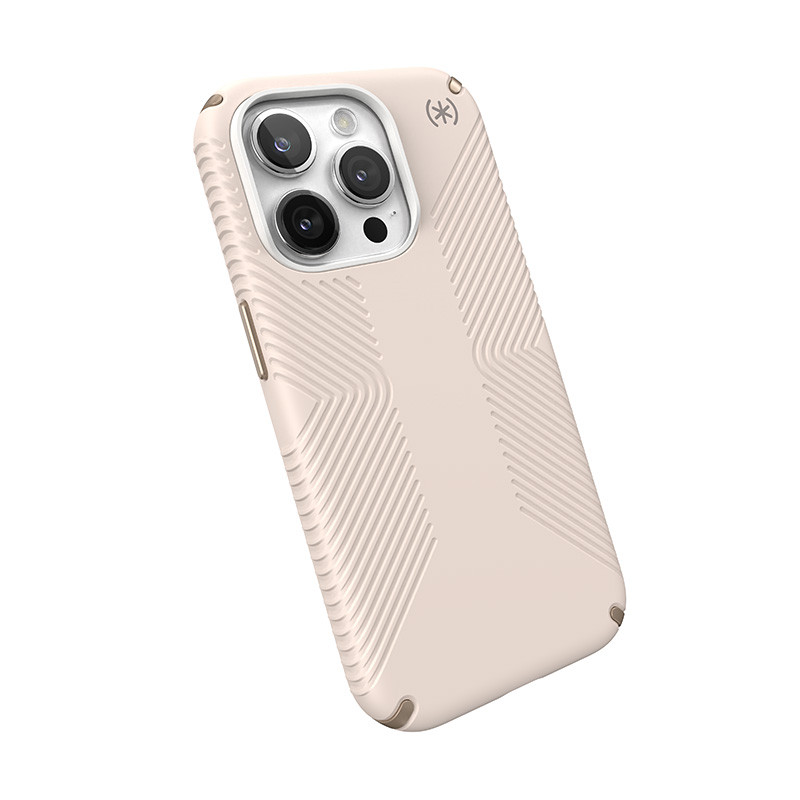 Etui Do iPhone 15 Pro Speck Presidio2 Grip Beżowy